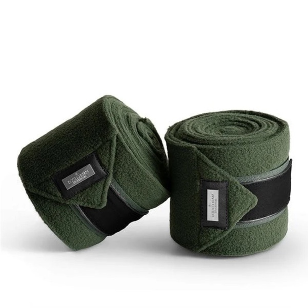 Equestrian Stockholm Deep Olivine polo wrap bandages